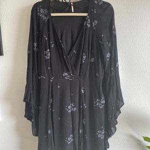 Free People Dress with Bell Sleeves